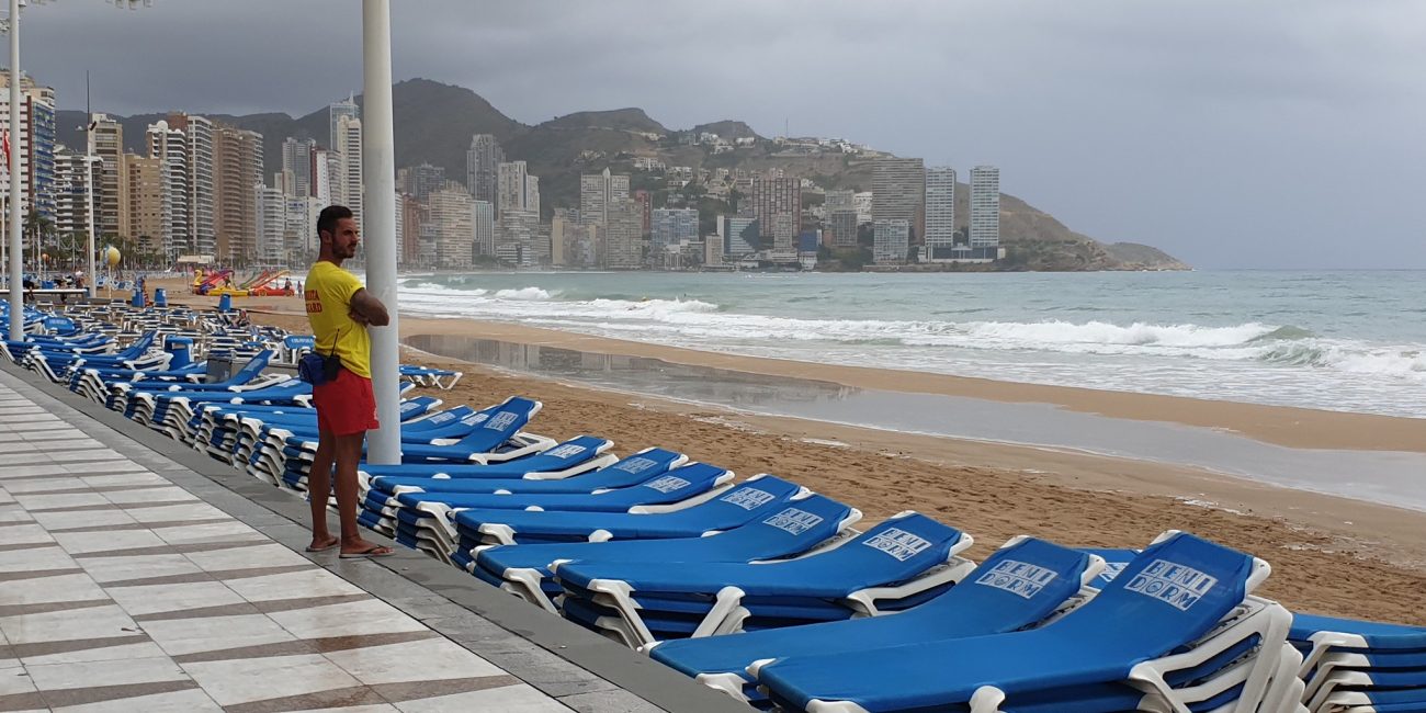 Benidorm storm
