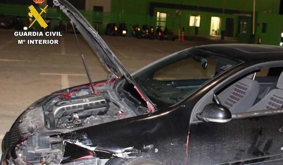 Guardia Civil Alicante Car Crash