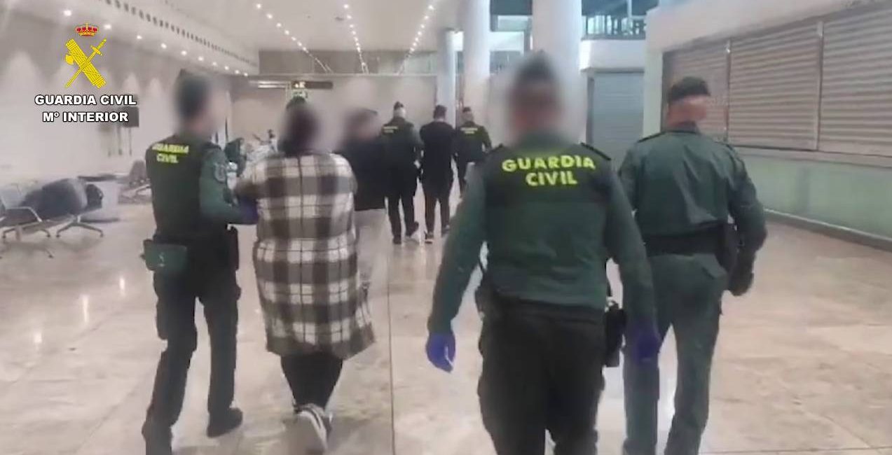 Guardia Civil Arrest Alicante Airport