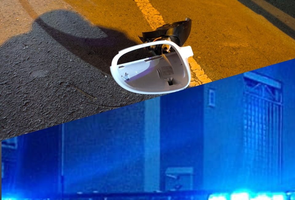 Santa Pola Local Police Mirror Smash